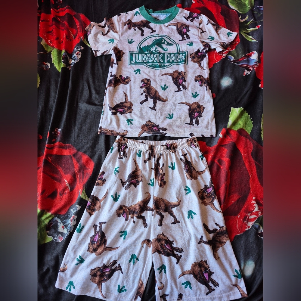 Jurassic Park Boys 2pc Pajamas